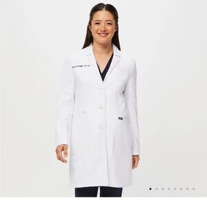 Figs Women's White Coat